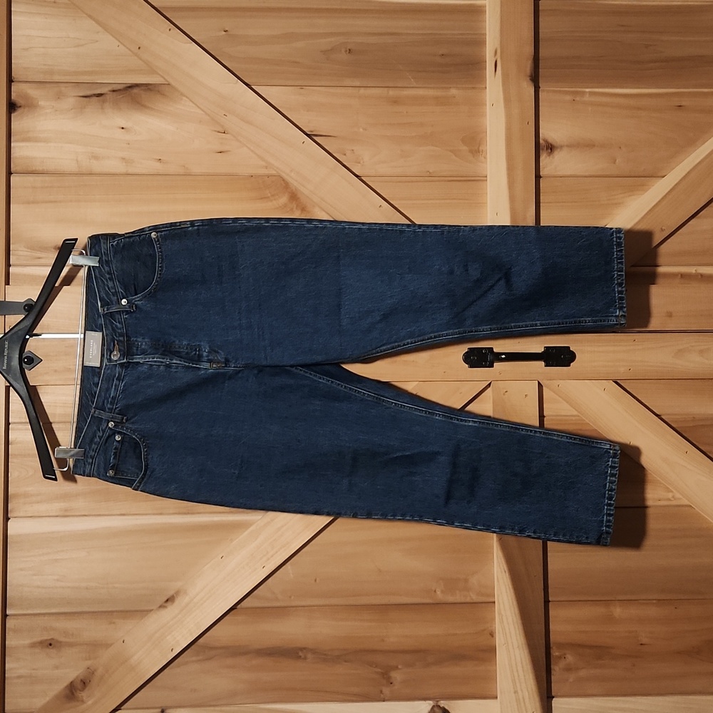 Everlane 90s Cheeky Crop Jean 12 31 Deep Atlantic